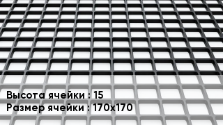 Георешетка 15 Ячейка: 170х170